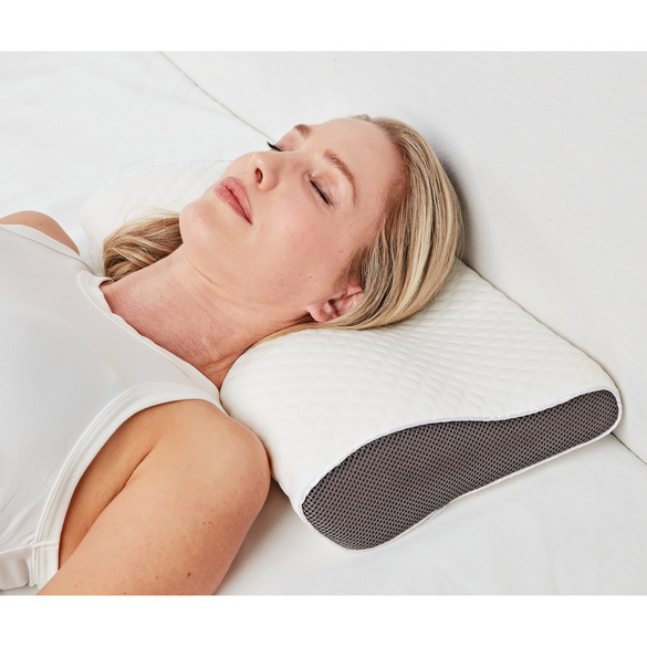 Oreiller papillon à mémoire de forme blanc