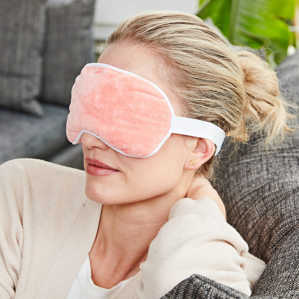 Masque pour les yeux au sel de l'Himalaya