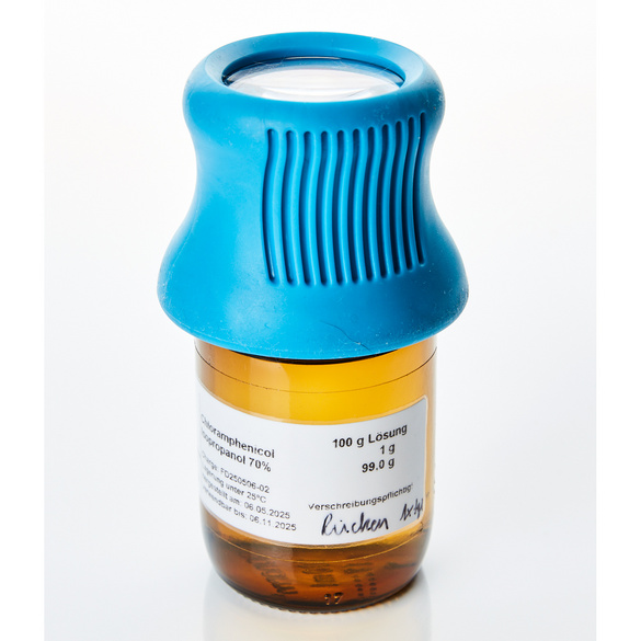 Ouvre-bouteille avec loupe 2en1