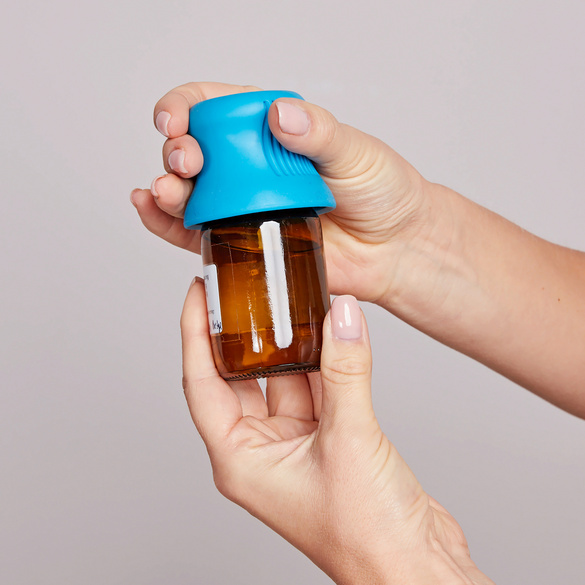 Ouvre-bouteille avec loupe 2en1