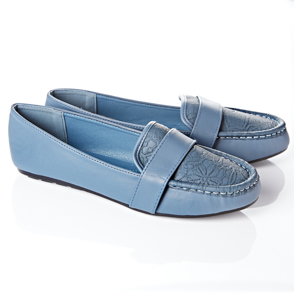 Moccasin Amelie bleu