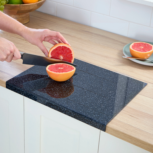 Planche à découper design granit