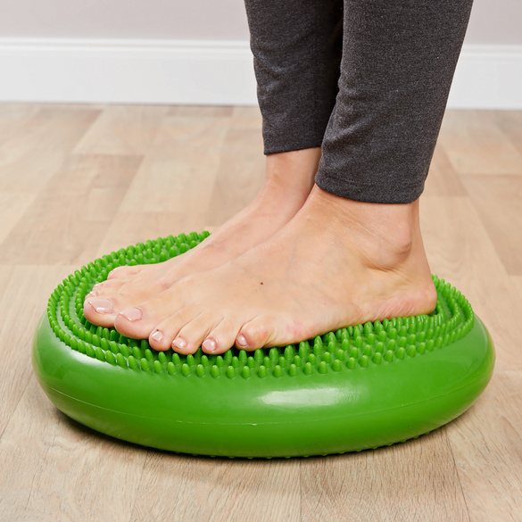 Coussin d'équilibre vert