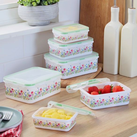 Lot de 6 boîtes de conservation