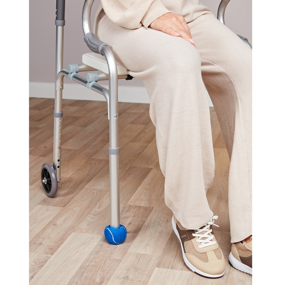 Protection de sol pour déambulateur, lot de 4 pièces