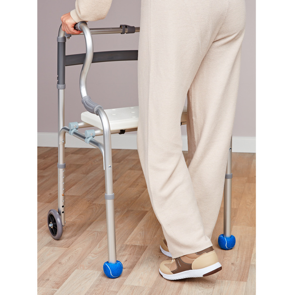 Protection de sol pour déambulateur, lot de 4 pièces