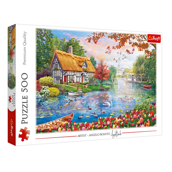 Puzzle "Cabane dans la forêt"