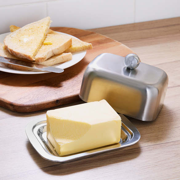 Beurrier à double paroi Acier inoxydable