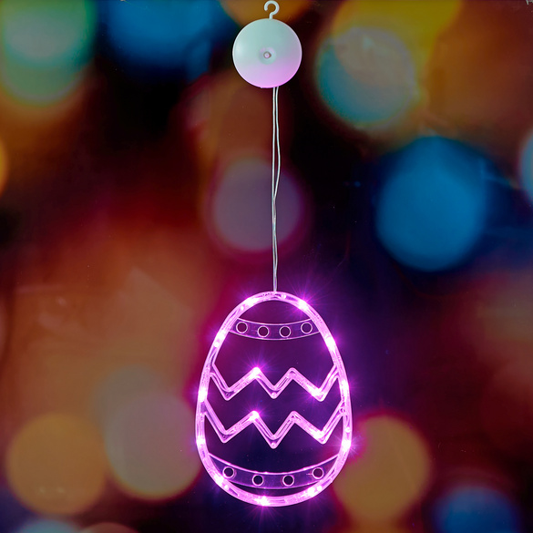 Œuf à LED rose