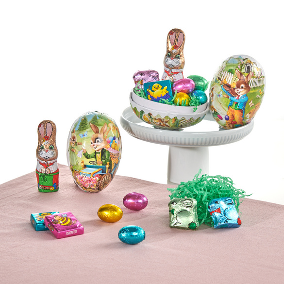 Œufs de Pâques fourrés, lot de 2