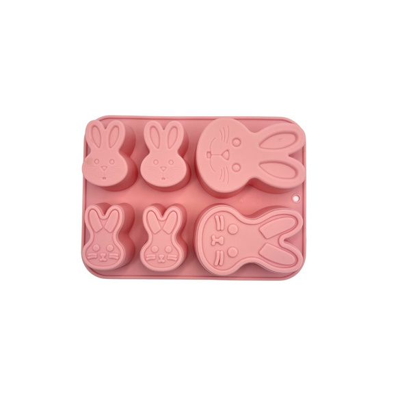 Moule à gâteaux en silicone Lapins