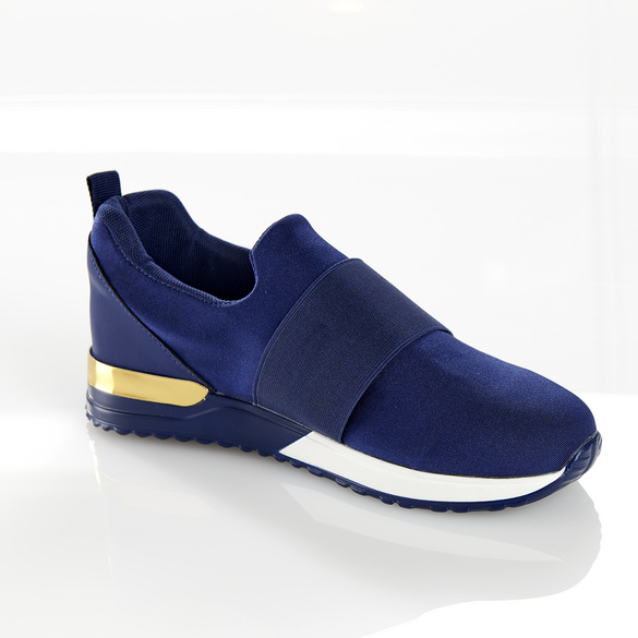 Mocassins souples "Charlotte", marine