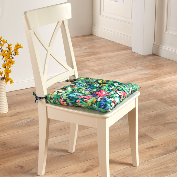 Coussin d'assise "Prairie fleurie"