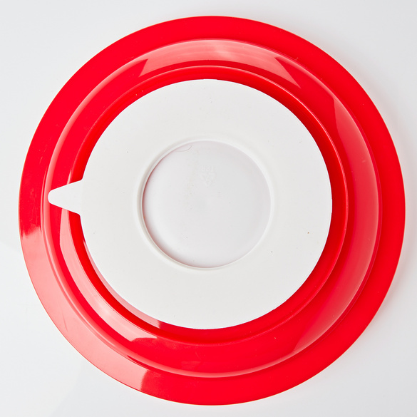 Assiette antidérapante