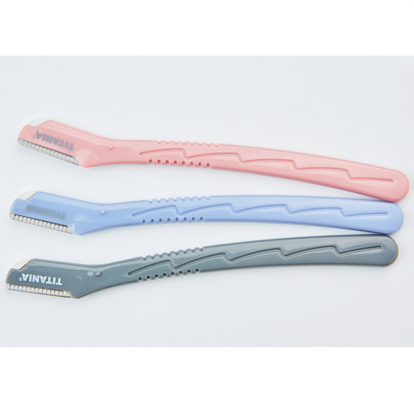 Lot de 3 rasoirs à sourcils Titania