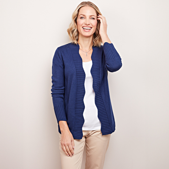 Cardigan Wilma, bleu marine