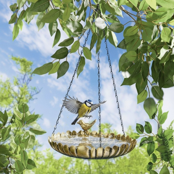Abreuvoir pour oiseaux Bronze