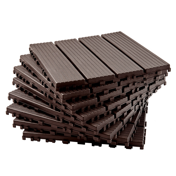 Lot de 8 dalles de jardin clipsables Gainsborough