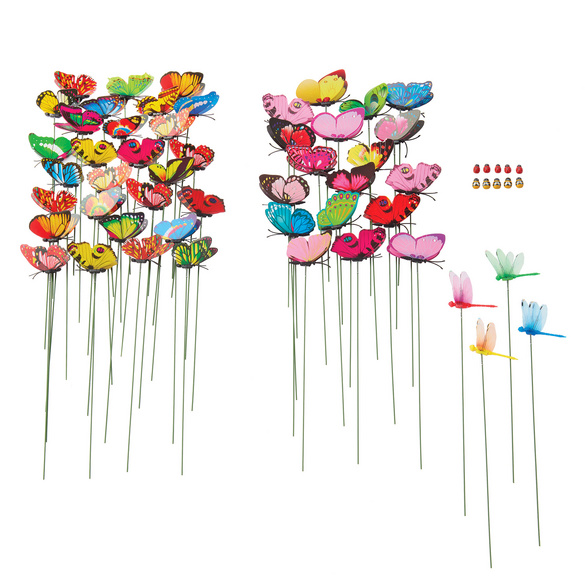 Lot de 60 piquets décoratifs