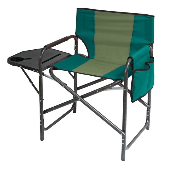 Chaise type régie avec tablette et sacoche