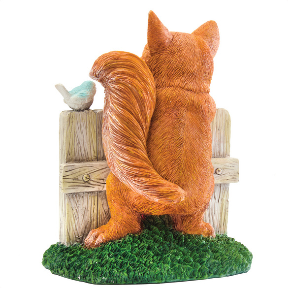 Figurine solaire renard