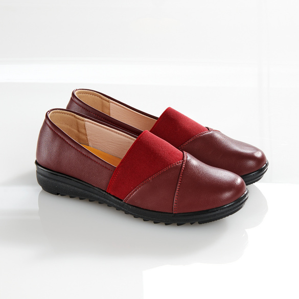 Chaussures confort "Maggie", bordeaux