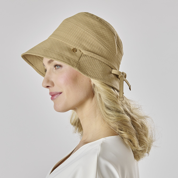 Chapeau d'été "Nele" avec protection UV sable