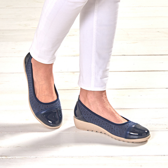 Chaussures confort "Hedwig", bleu marine