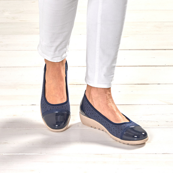 Chaussures confort "Hedwig", bleu marine