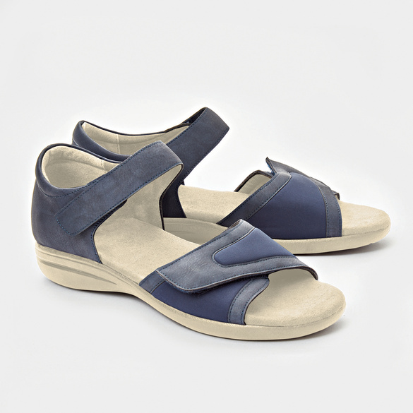 Sandales confort "Rike", bleu