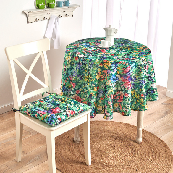 Coussin d'assise "Prairie fleurie"