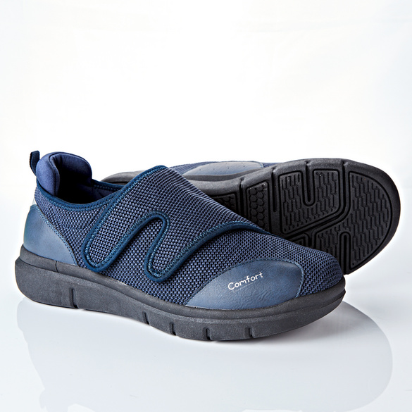 Chaussures confort, bleu