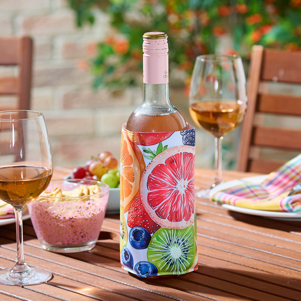 Rafraîchisseur de vin décor fruits