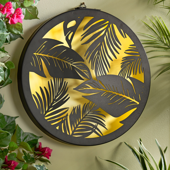 Décoration "Feuille de palmier"