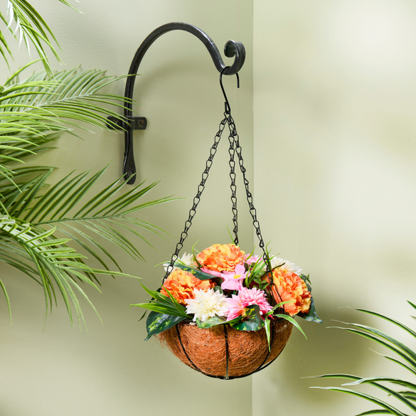 Panier suspendu tropical