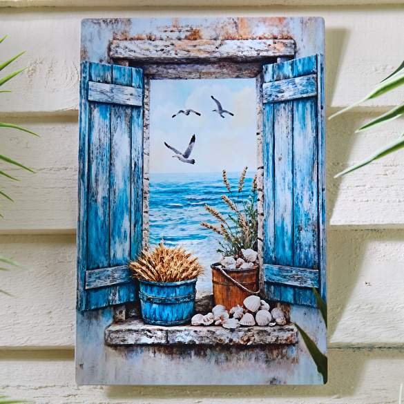 Décoration "Fenêtre sur la mer"