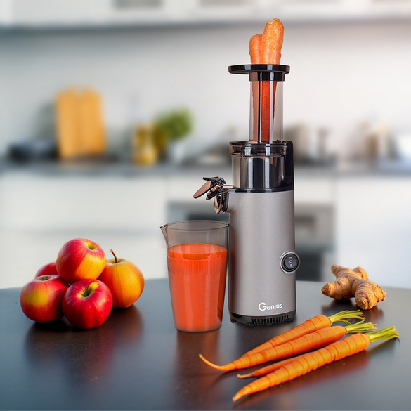 Genius Slow Juicer Mini, set de 9 pièces