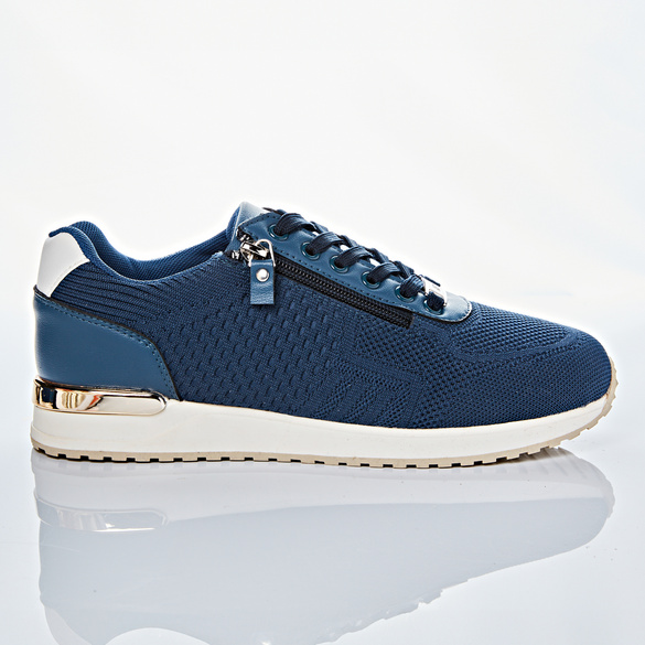 Sneakers "Marla", bleu marine Amélie di Santi