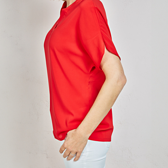 Blouse "Sabine" Amélie di Santi, orange