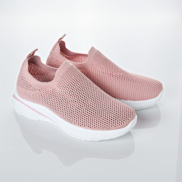 Sneakers d'été, rosé