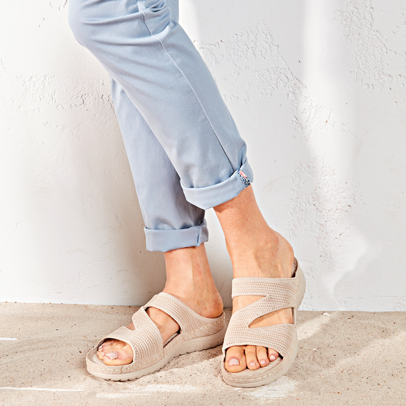 Mules "Julie", beige beige