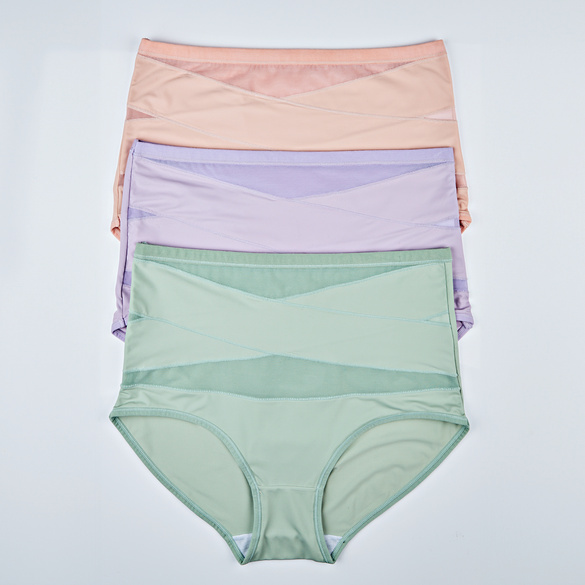 Lot de 3 slips confort sculptant