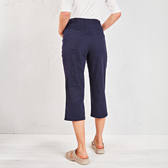 Pantalon 7/8 "Tilda", bleu marine