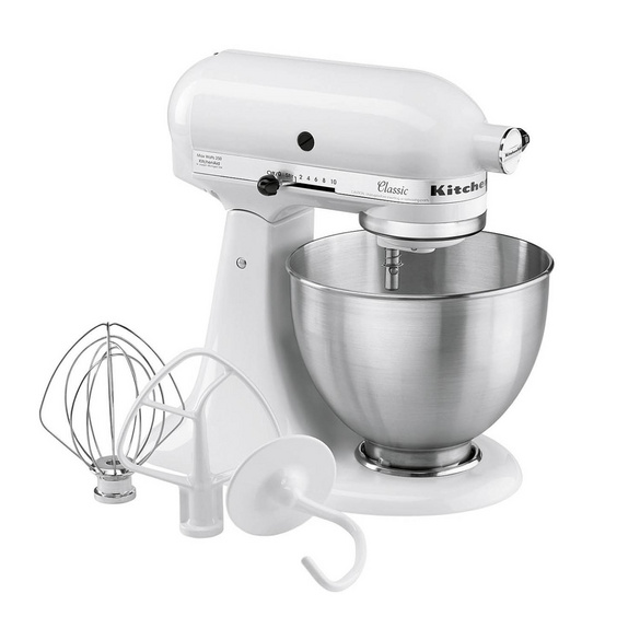 Robot de cuisine 5K45SSE blanc KitchenAid