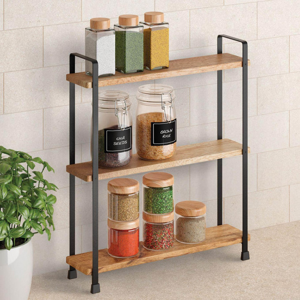 Etagère à épices "York Lava" 3 étages METALTEX