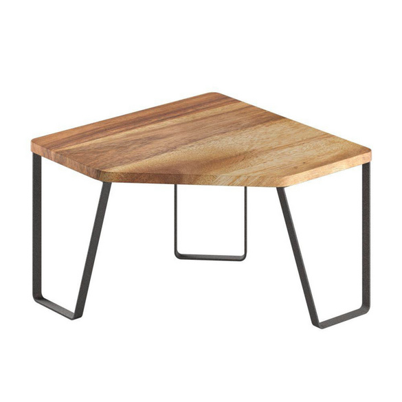 Étagère d'angle "York Lava" 1 étage METALTEX