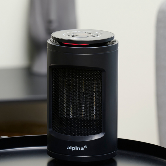 Radiateur soufflant portable 2 en 1 avec thermostat & fonction d'orientation