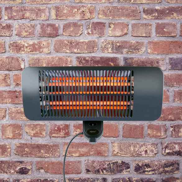 Chauffage de terrasse avec 3 niveaux de chauffage pour l'extérieur