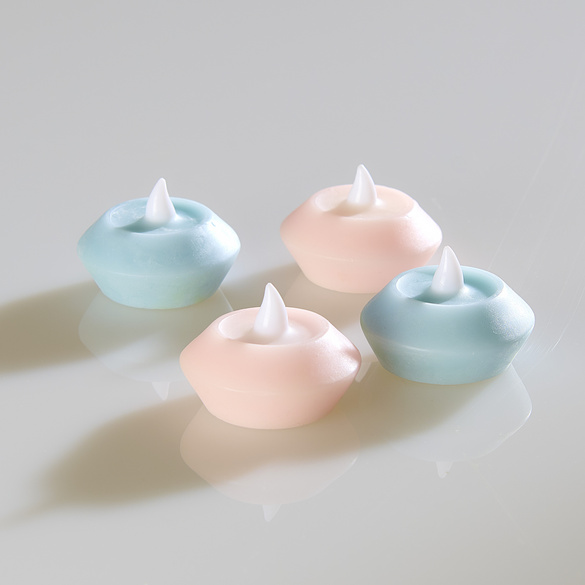 Bougies flottantes à LED, lot de 2