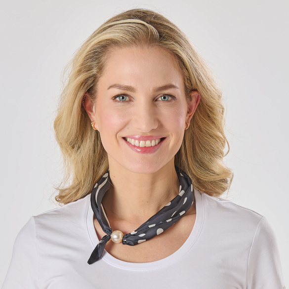 Foulard magnétique "pois"